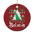 Funny Xmas UFO Believe Christmas Ornament - Wonder Print Shop