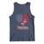 Patriotic Tank Top My Heart Beats For America Valentine's Day