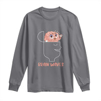 Funny Neuroscience Brain Waves Long Sleeve Shirt