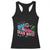 Funny Brain Waves Neuroscience Racerback Tank Top