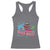 Funny Brain Waves Neuroscience Racerback Tank Top