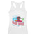 Funny Brain Waves Neuroscience Racerback Tank Top