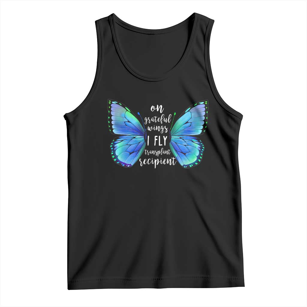 Transplant Recipient On Grateful Wings I Fly Tank Top