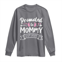 Promoted To Mommy Est 2025 Long Sleeve Shirt
