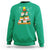 Sushi Christmas Tree Cute Japanese Xmas Sweatshirt - Wonder Print Shop