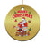 Funny Xmas Bad Santa Christmas Ornament Santa Pooping Down The Chimney - Wonder Print Shop