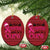 My Christmas Wish Is A Cure Breast Cancer Christmas Ornament - Wonder Print Shop