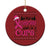 My Christmas Wish Is A Cure Breast Cancer Christmas Ornament - Wonder Print Shop