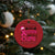 My Christmas Wish Is A Cure Breast Cancer Christmas Ornament - Wonder Print Shop