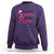 My Christmas Wish Is A Cure Breast Cancer Sweatshirt - Wonder Print Shop