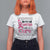 My Christmas Wish Is A Cure Breast Cancer T Shirt For Women - Wonder Print Shop