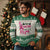 My Christmas Wish Is A Cure Breast Cancer Ugly Christmas Sweater - Wonder Print Shop