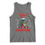 Funny Heavy Christmas Rock Band Guitarist Tank Top