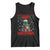 Funny Heavy Christmas Rock Band Guitarist Tank Top