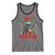 Funny Heavy Christmas Rock Band Guitarist Tank Top