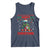 Funny Heavy Christmas Rock Band Guitarist Tank Top