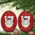 Funny Skibidi Rizzmas Santa Toilet Meme Christmas Ornament - Wonder Print Shop