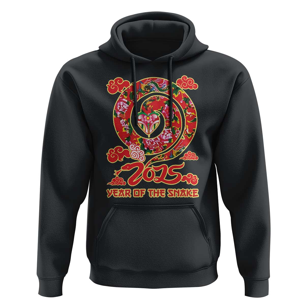 Lunar New Year 2025 Hoodie Year Of The Snake China Traditional