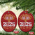 Year Of The Snake 2025 Christmas Ornament Happy New Year Chinese China - Wonder Print Shop