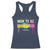 New Mom 2025 Racerback Tank Top Loading Mom To Be Est 2025