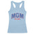 Mom Est 2025 Racerback Tank Top Patriotic America Flag New Mother