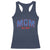 Mom Est 2025 Racerback Tank Top Patriotic America Flag New Mother