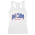 Mom Est 2025 Racerback Tank Top Patriotic America Flag New Mother