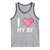 Funny Girlfriend Tank Top I Love My BF Boyfriend Valentines