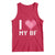 Funny Girlfriend Tank Top I Love My BF Boyfriend Valentines