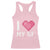 Funny Boyfriend Racerback Tank Top I Love My GF Girlfriend Valentines