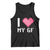 Funny Boyfriend Tank Top I Love My GF Girlfriend Valentines