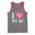 Funny Boyfriend Tank Top I Love My GF Girlfriend Valentines