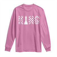 Her King Chess Couple Matching Long Sleeve Shirt