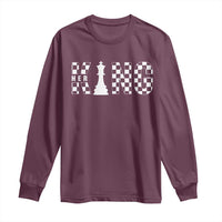 Her King Chess Couple Matching Long Sleeve Shirt