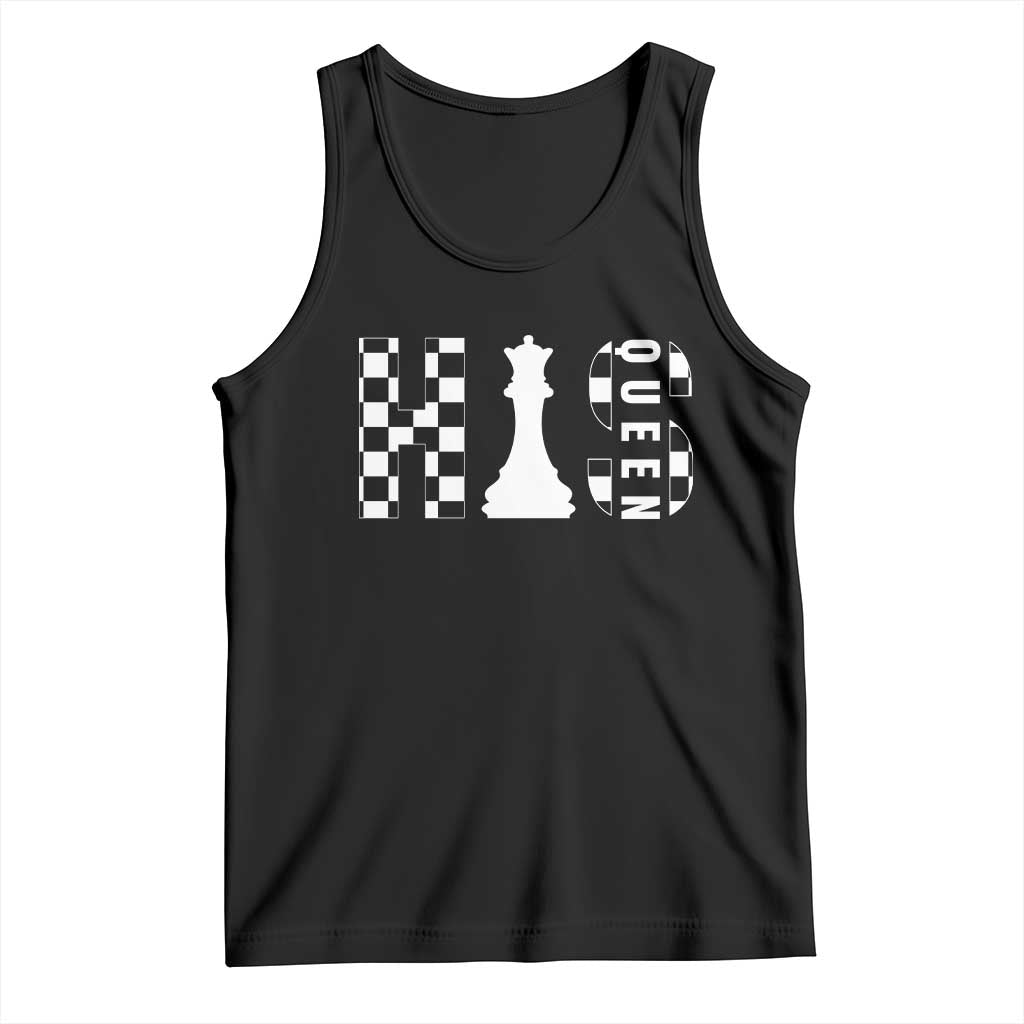 Couple Matching Chess His Queen Tank Top