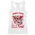 Funny Valentine's Day Racerback Tank Top Sorry Cupid I've Been Feral Raccoon