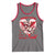 Funny Valentine's Day Tank Top Sorry Cupid I've Been Feral Raccoon