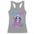 Funny Valentine's Day Racerback Tank Top My Heart Pops For You Cute Death Grim Popcorn