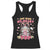 Funny Valentine's Day Racerback Tank Top You Make My Heart Pop Cute Cat Popcorn