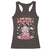 Funny Valentine's Day Racerback Tank Top You Make My Heart Pop Cute Cat Popcorn