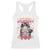 Funny Valentine's Day Racerback Tank Top You Make My Heart Pop Cute Cat Popcorn