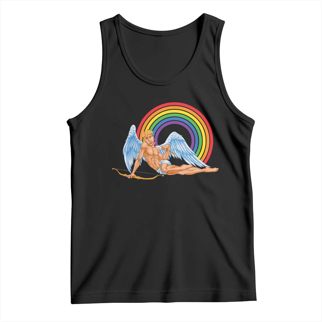 Funny Valentine's Day LGBT Cupid Tank Top