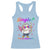 Funny Single You're Welcome Racerback Tank Top Rainbow LGBT Cupid