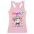 Funny Single You're Welcome Racerback Tank Top Rainbow LGBT Cupid