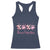 Valentine's Day Dog Lover Racerback Tank Top Furever Woof You Paw XO