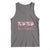 Valentine's Day Dog Lover Tank Top Furever Woof You Paw XO