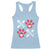 Valentine's Day Cat Lover Racerback Tank Top Cute Kitten Paw XO