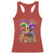 Mardi Gras 2025 Racerback Tank Top Cow Jester Outfit