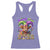 Mardi Gras 2025 Racerback Tank Top Cow Jester Outfit