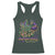 Mardi Gras Racerback Tank Top Its Mardi Gras Y'all Peacock Costume